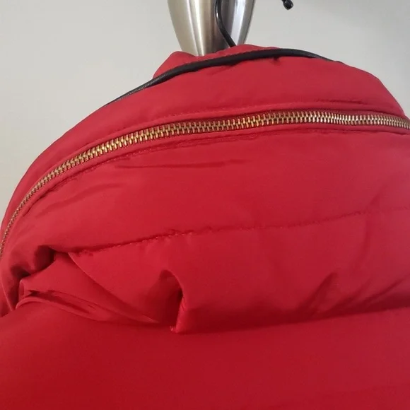 Zara Red Puffer Jacket - Picture 13 of 16